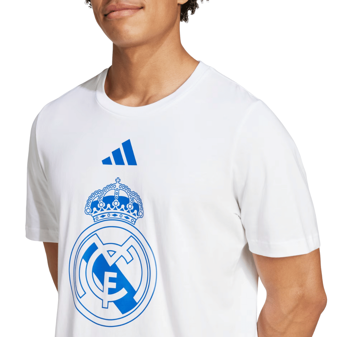 PLAYERA ADIDAS REAL MADRID DNA GRAPHIC 'BLANCA' - IM7470