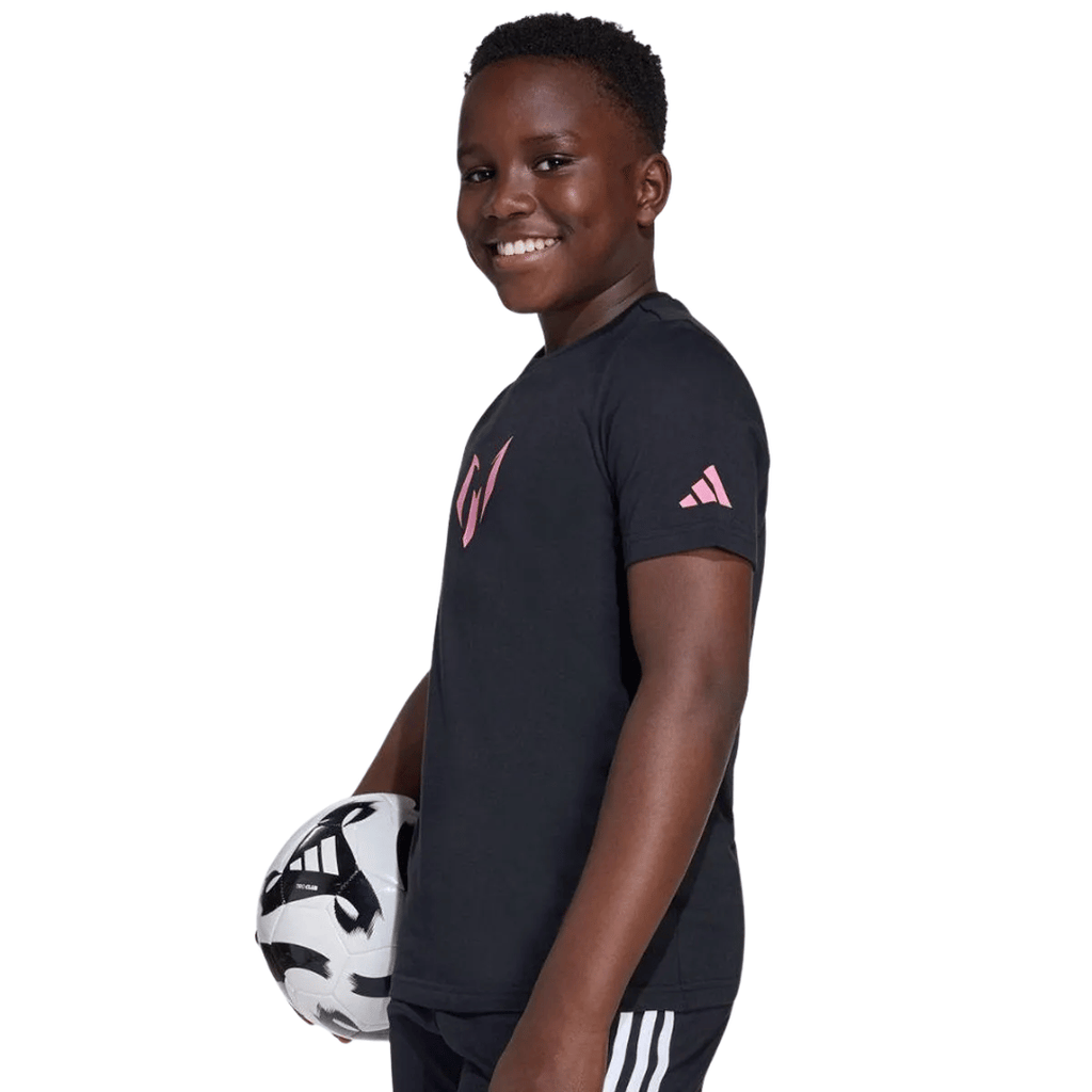 PLAYERA INFANTIL ADIDAS MESSI 'NEGRA' - JM8950