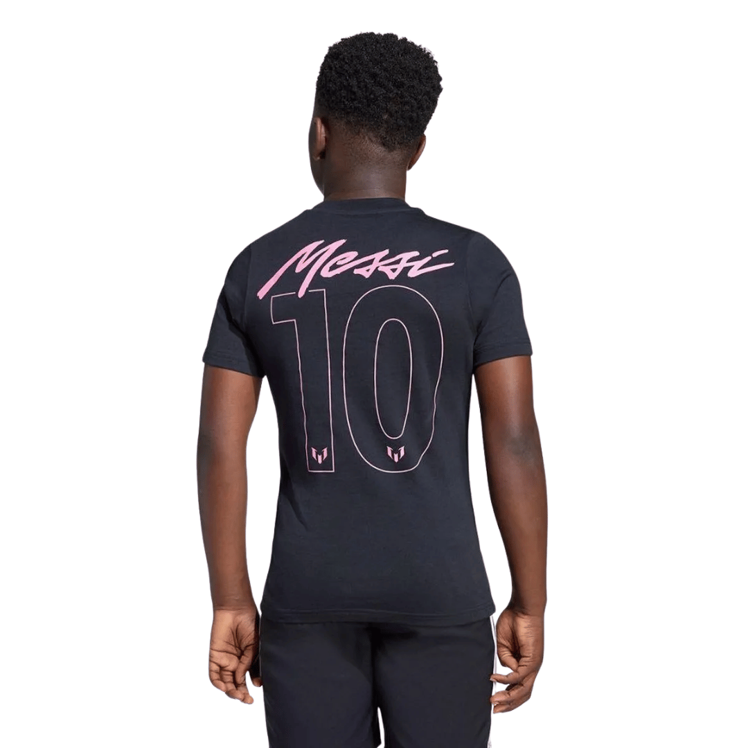 PLAYERA INFANTIL ADIDAS MESSI 'NEGRA' - JM8950