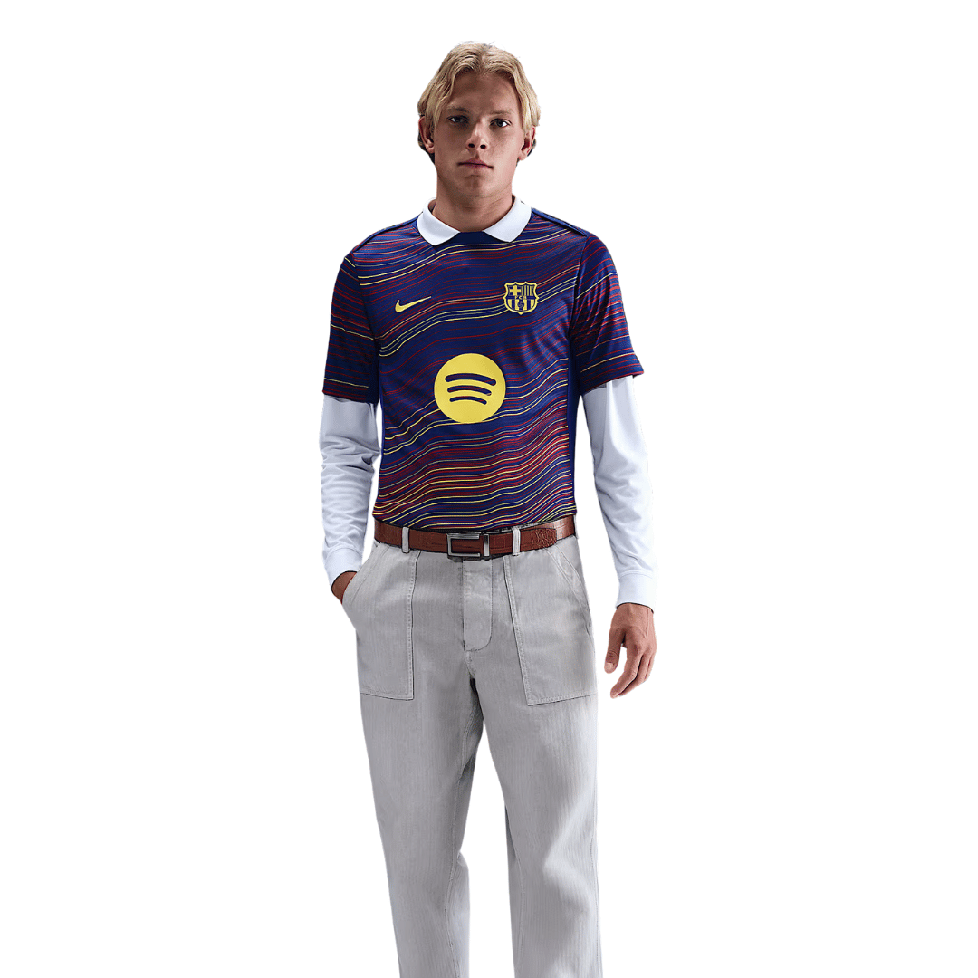 PRE-MATCH JERSEY NIKE FC BARCELONA 25/26 - HJ7142456