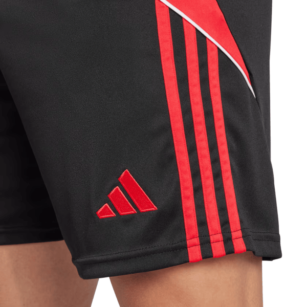 SHORT ADIDAS TIRO 24 'NEGRO/ROJO' - JP2492