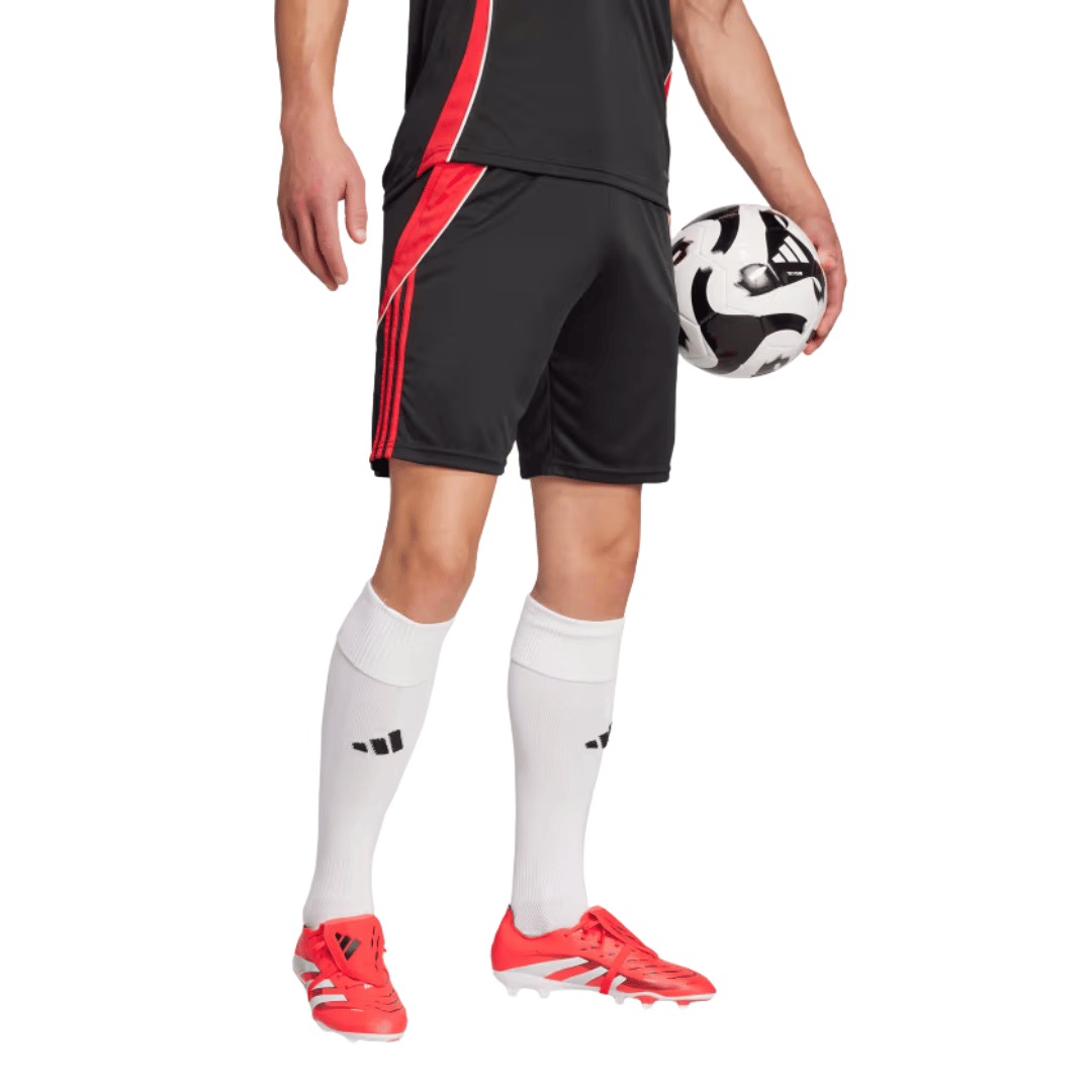 SHORT ADIDAS TIRO 24 'NEGRO/ROJO' - JP2492