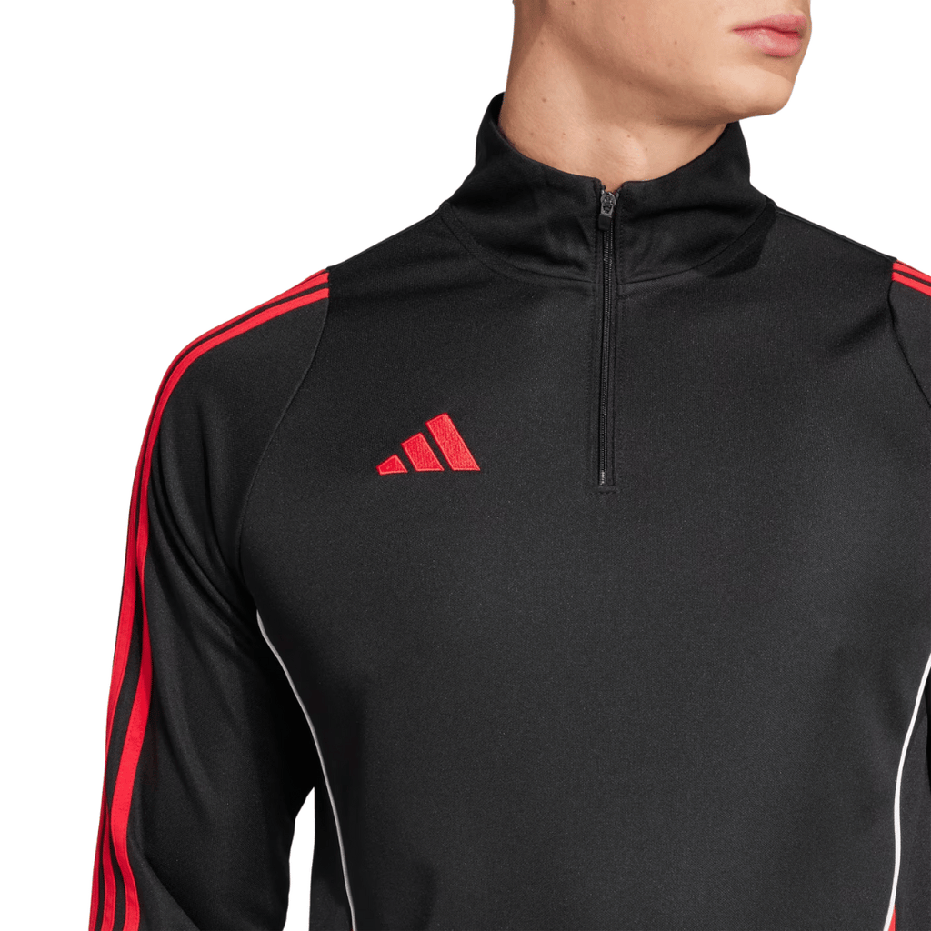 SUETER ADIDAS DE ENTRENAMIENTO TIRO 24 'NEGRO/ROJO' - JN4565