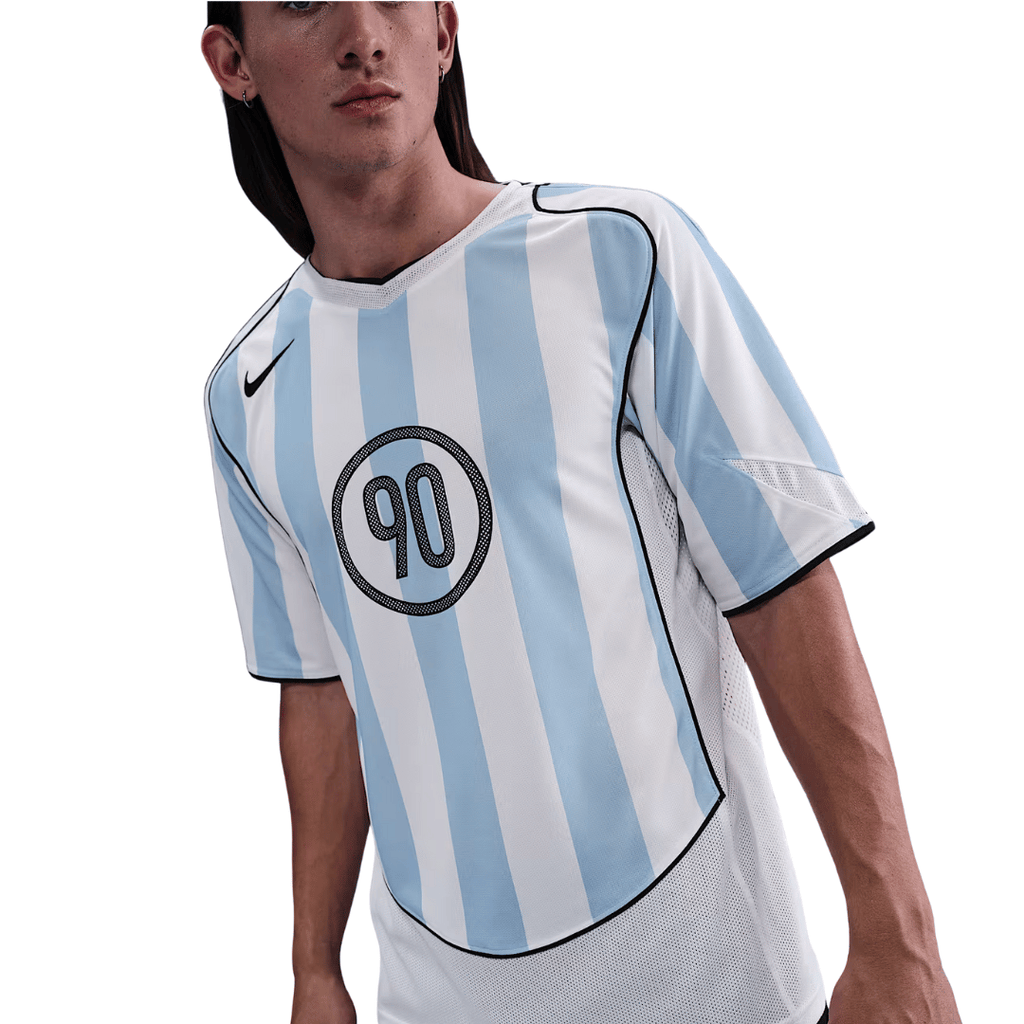 T-SHIRT NIKE T90 'BLANCO/CELESTE' - IB4214422