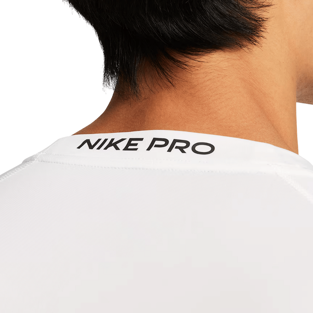 TOP LICRA NIKE PRO DRI-FIT SHORT SLEEVE BLANCO - FB7932100