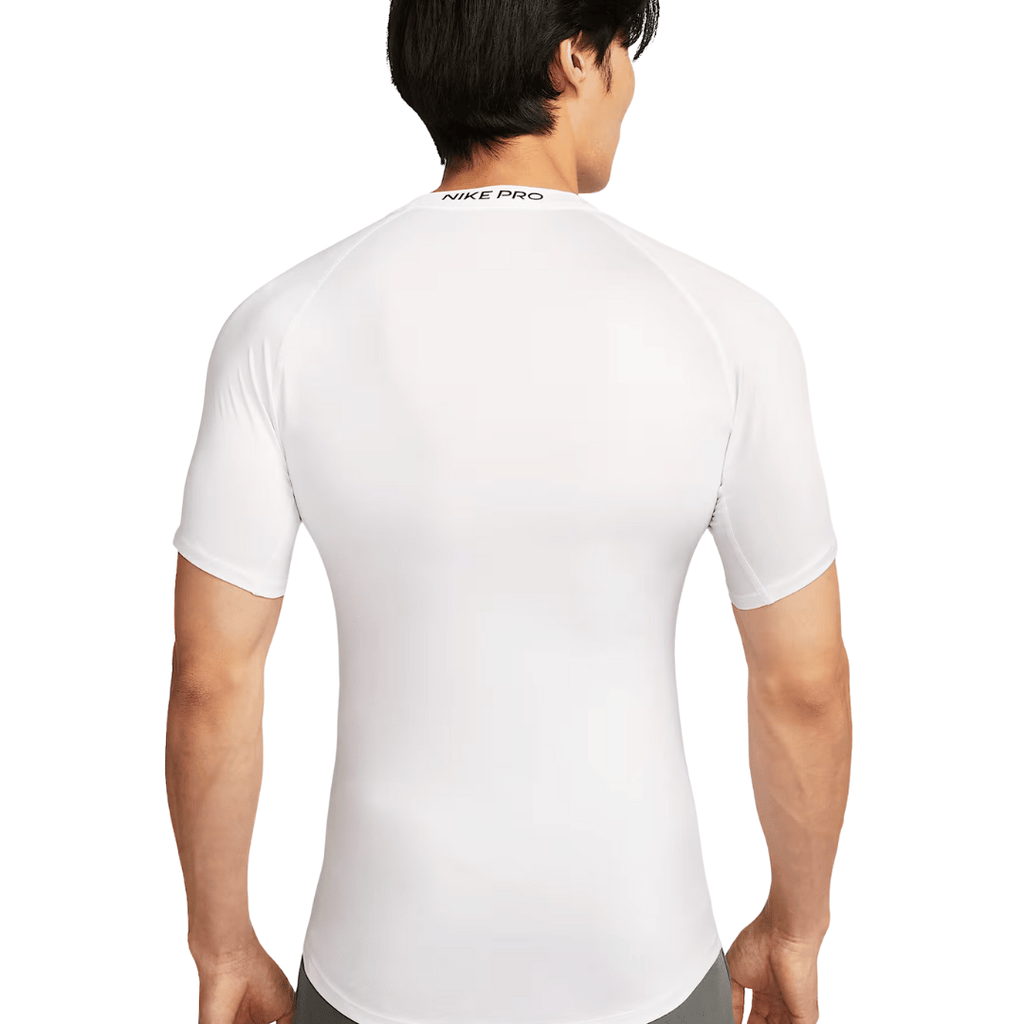 TOP LICRA NIKE PRO DRI-FIT SHORT SLEEVE BLANCO - FB7932100