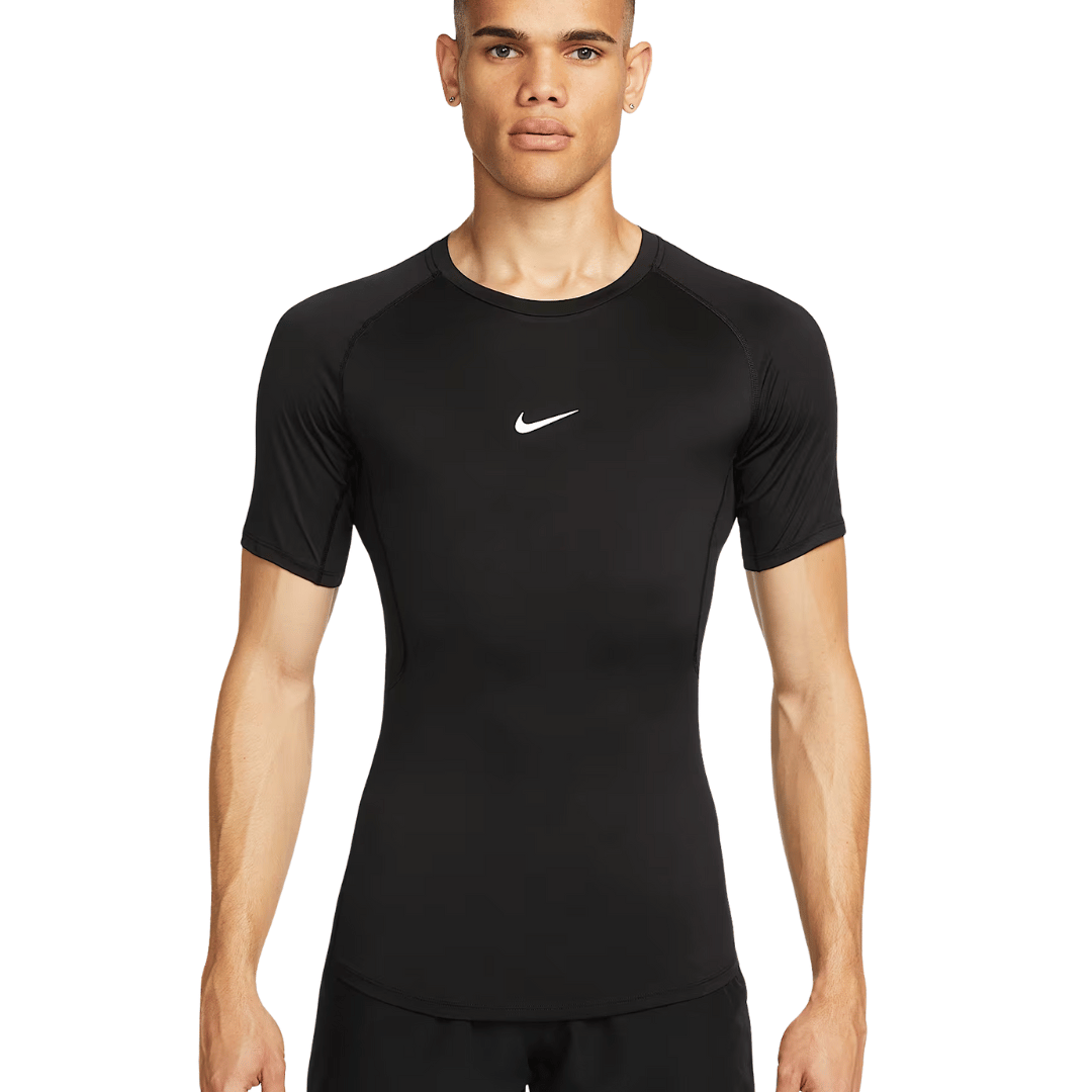 TOP LICRA NIKE PRO DRI-FIT SHORT SLEEVE NEGRO - FB7932010