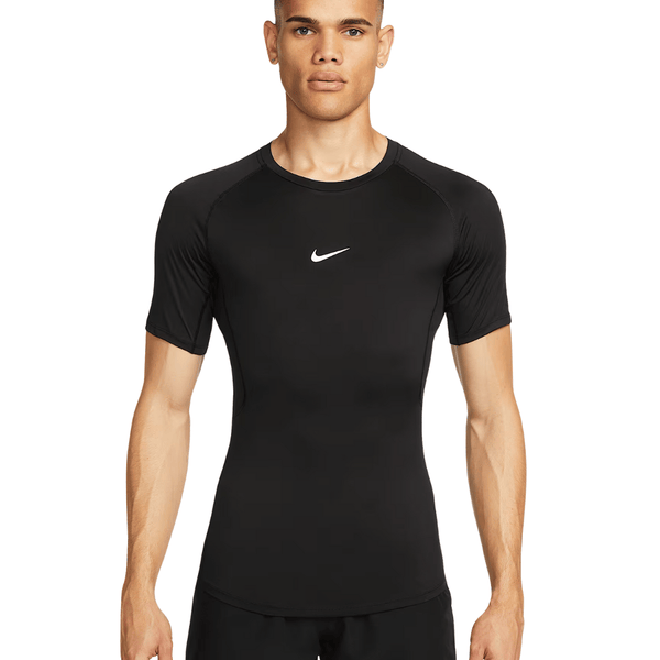 TOP LICRA NIKE PRO DRI-FIT SHORT SLEEVE NEGRO - FB7932010