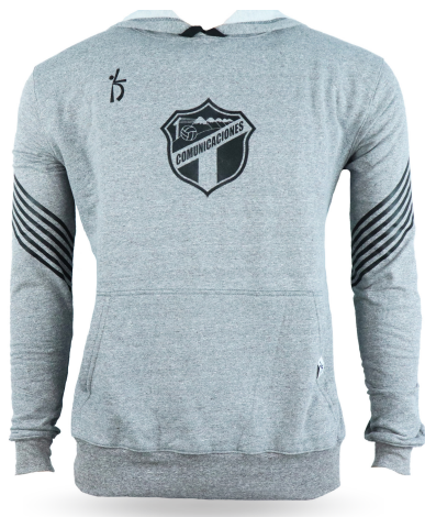 HOODIE LD COMUNICACIONES GRIS - LD0306