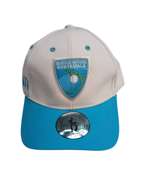 GORRA LD GUATEMALA BLANCO/CELESTE ADULTO - LD0104