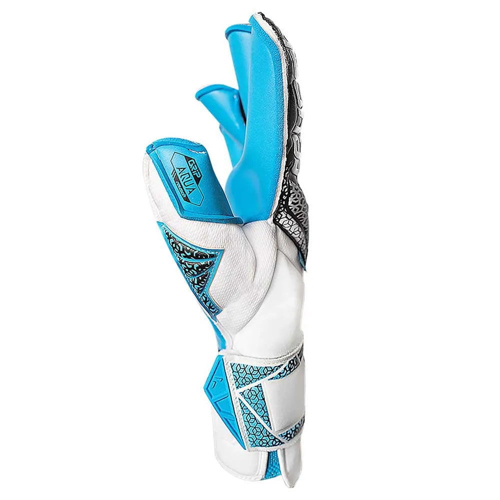 Guantes de arquero Reusch Attrakt Freegel Aqua - Blanco/Azul